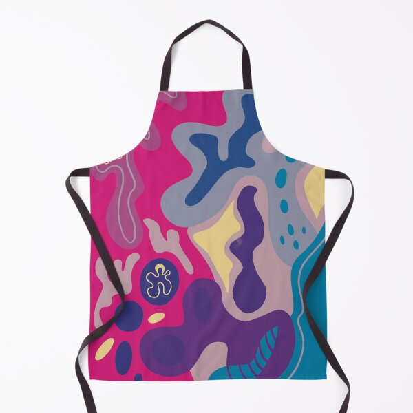 Item preview, Underwater abstract wiggle art designed and sold by elliebart.