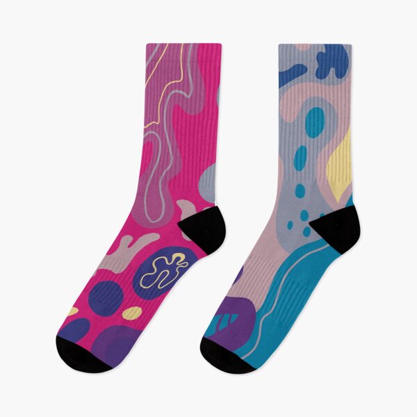 Item preview, Underwater abstract wiggle art designed and sold by elliebart.