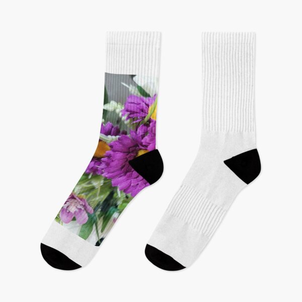 Item preview, Purple colour flowers with leaves  designed and sold by Nature  Nblossom.