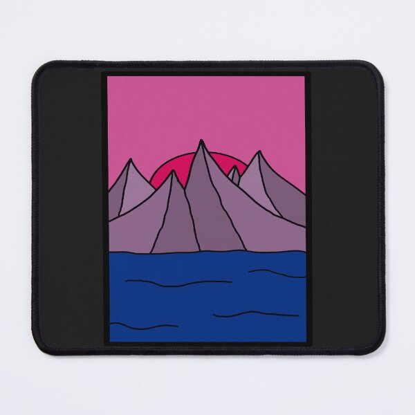 Item preview, Subtle Bi Pride Landscape designed and sold by XantheGeometric.