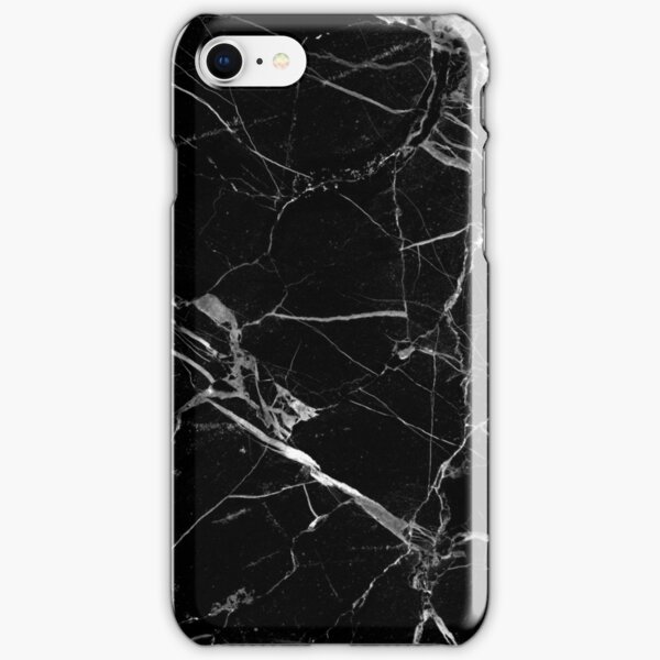 BLACK MARBLE iPhone Snap Case