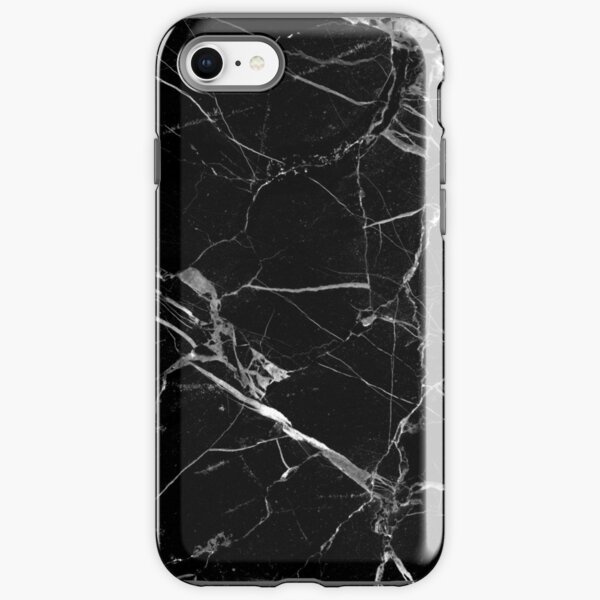 BLACK MARBLE iPhone Tough Case