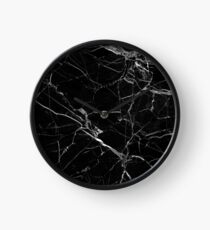 SCHWARZER MARMOR Uhr