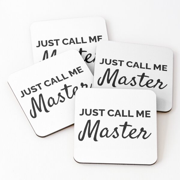 Item preview, Just Call Me Master - University Masters Degree designed and sold by SarahJisri.