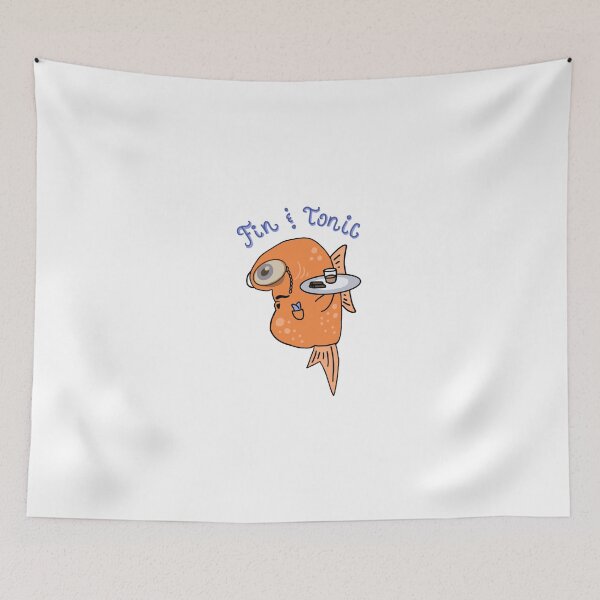 Item preview, Fin & Tonic: Drink It In designed and sold by pantherkingdom.