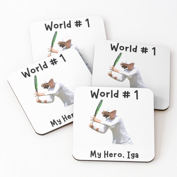 Item preview, My Hero - Iga Swiatek - World 1 Tennis Player - Iga Swiatek Fan - Swiatek Winner - Love Iga Swiatek designed and sold by ADSVectorMaster.