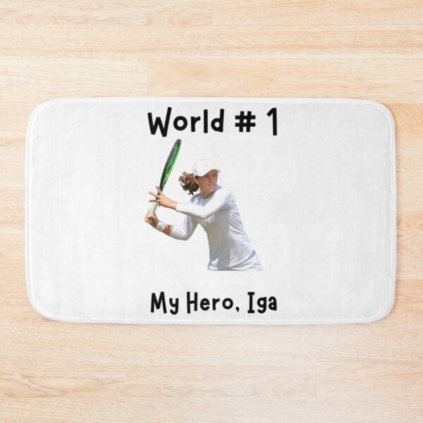 Item preview, My Hero - Iga Swiatek - World 1 Tennis Player - Iga Swiatek Fan - Swiatek Winner - Love Iga Swiatek designed and sold by ADSVectorMaster.