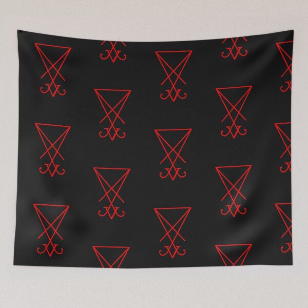 Item preview, Sigil of Lucifer designed and sold by MetalSatyrShop.