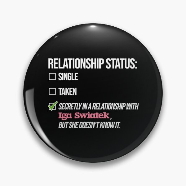 Item preview, Relationship With Iga Swiatek     designed and sold by ADSVectorMaster.