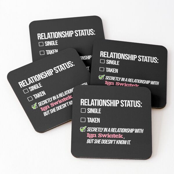 Item preview, Relationship With Iga Swiatek     designed and sold by ADSVectorMaster.