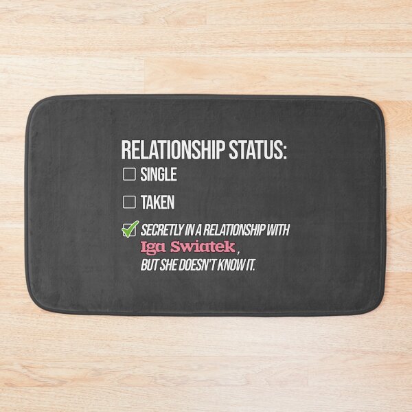 Item preview, Relationship With Iga Swiatek     designed and sold by ADSVectorMaster.