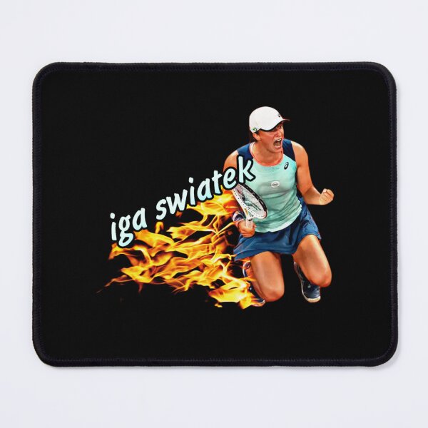 Item preview, Swiatek on fire Tri-blend designed and sold by ADSVectorMaster.