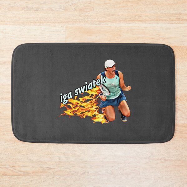 Item preview, Swiatek on fire Tri-blend  designed and sold by ADSVectorMaster.