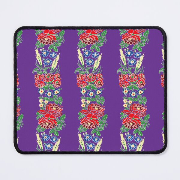 Item preview, Slavic folklore ribbons, purple, large pattern designed and sold by Folkiestore.