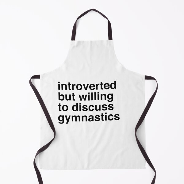 Item preview, Funny introverted gymnastics gift designed and sold by shirtpress.