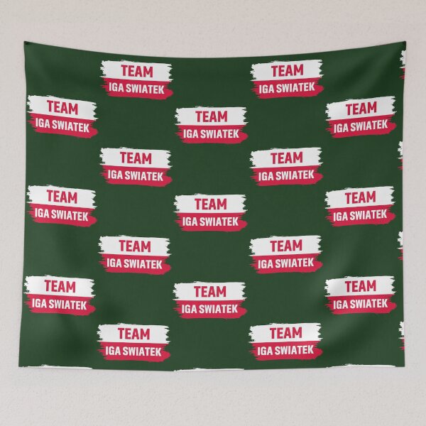 Item preview, Team Iga Swiatek   designed and sold by ADSVectorMaster.