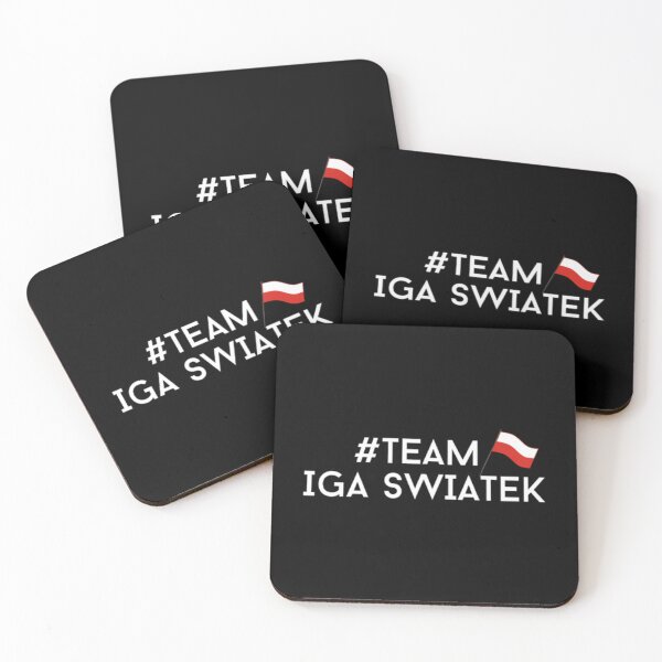 Item preview, Team Iga Swiatek  Fitted Scoop  designed and sold by ADSVectorMaster.