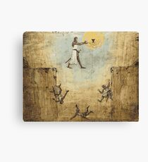 Jump of faith Canvas Print