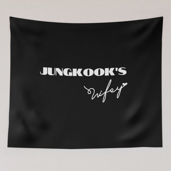 Item preview, Jungkook wifey designed and sold by Daebakshop.