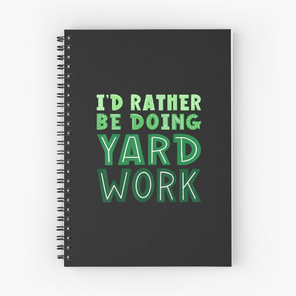 Item preview, I'd Rather Be Doing Yard Work Gardening Funny Copy designed and sold by JeffreyMCombs.