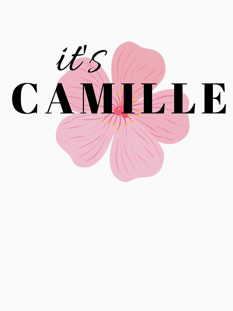 Womens Camille Personalized Name Birthday Gift Essential T-Shirt