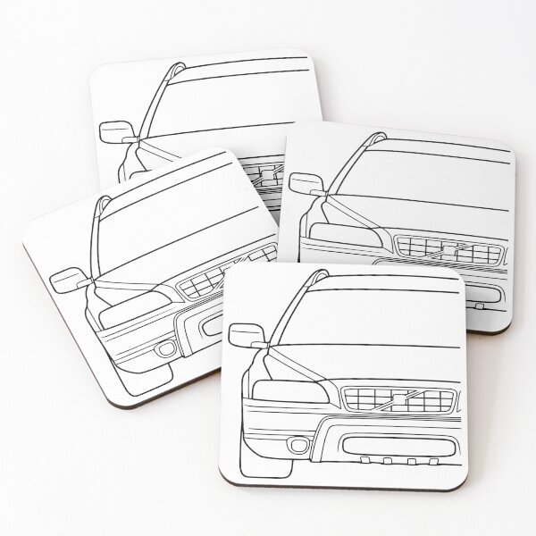 Item preview, XC70 2001-2008 front black silhouette designed and sold by EdimDesign.