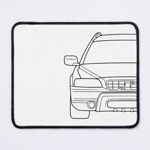 Item preview, XC70 2001-2008 front black silhouette designed and sold by EdimDesign.