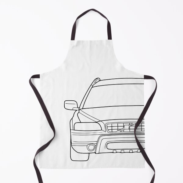 Item preview, XC70 2001-2008 front black silhouette designed and sold by EdimDesign.