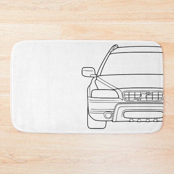 Item preview, XC70 2001-2008 front black silhouette designed and sold by EdimDesign.