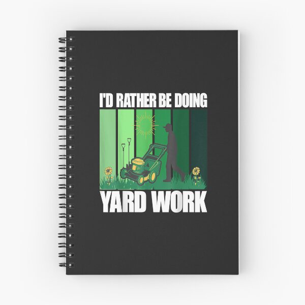 Item preview, I'd Rather Be Doing Yard Work Gardening Funny designed and sold by JeffreyMCombs.