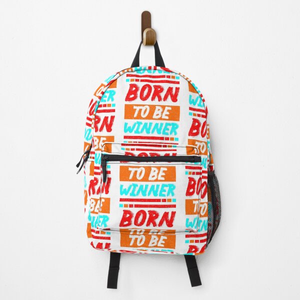Item preview, Born To Be Winner  Always Think To Be Positive Aspire To Inspire Before The Expire Funny Saying Happy Life Apparel Essential Motivation Inspiration Joy Mood designed and sold by DesignByHeartUK.