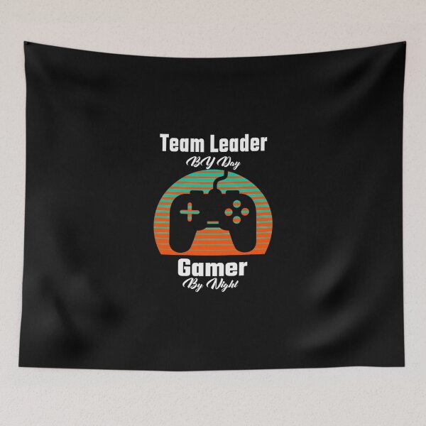 Item preview, Team Leader By Day Gamer By Night Classic T-Shirt designed and sold by ayeshadanaqws.