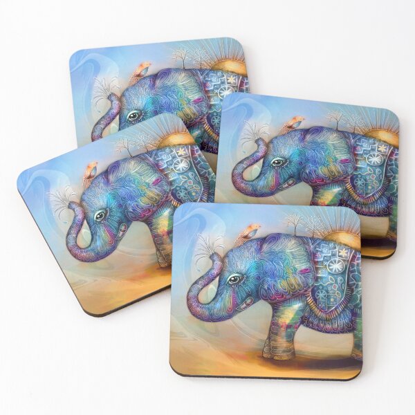Item preview, magic rainbow elephant designed and sold by Karin Taylor.