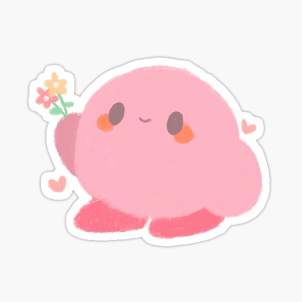 flower kirby Sticker