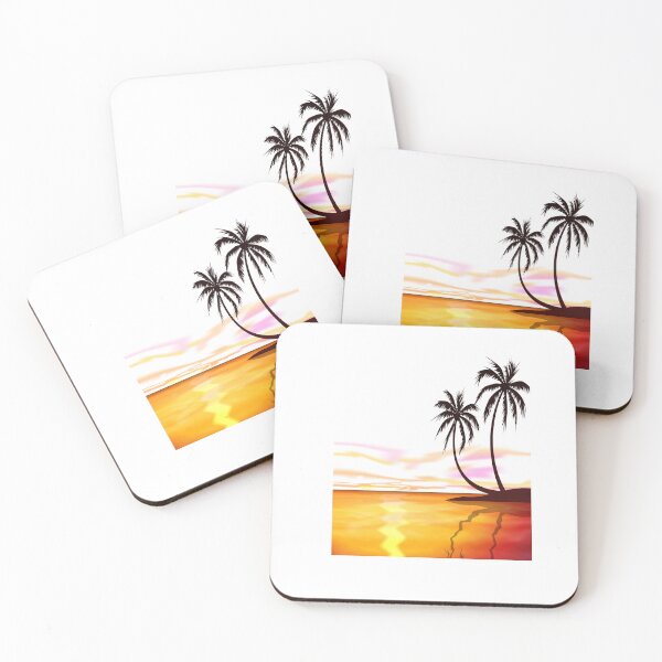 Item preview, Tall Beach Palm Trees, Tall Beach Palm Trees designed and sold by nabilolsky.
