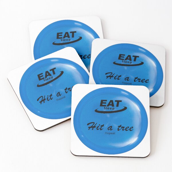 Item preview, Eat, Sleep, Hit a Tree, Repeat Dark Blue designed and sold by DefectivePortal.