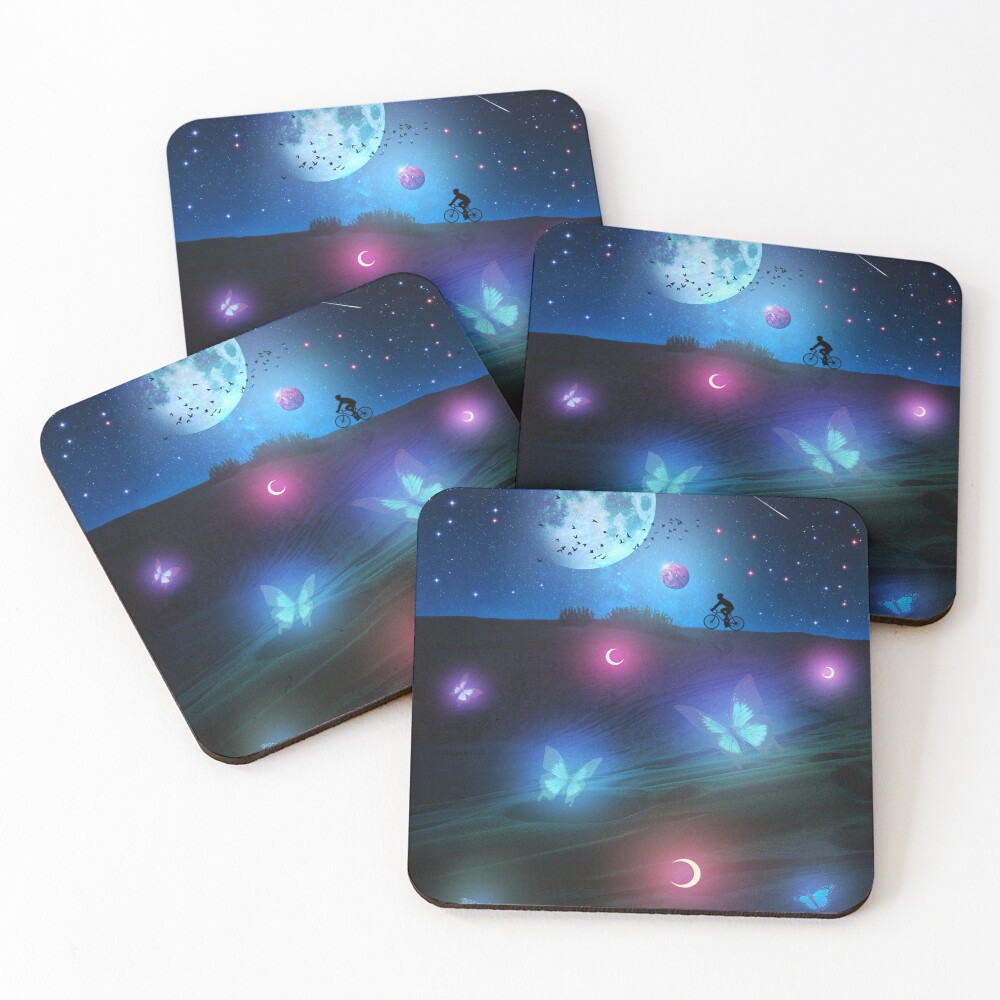 Item preview, Coasters (Set of 4) designed and sold by Moonquestart.