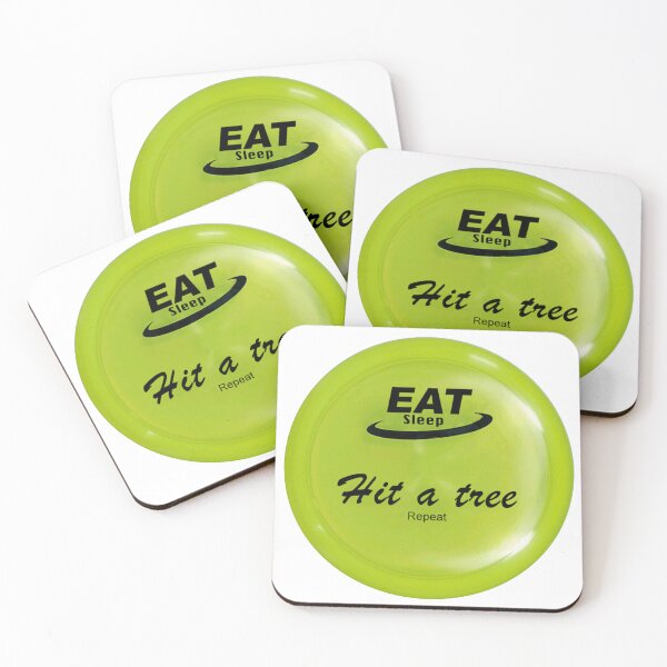 Item preview, Eat, Sleep, Hit a Tree, Repeat Green designed and sold by DefectivePortal.
