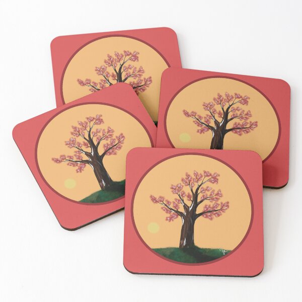 Item preview, tree bordered designed and sold by ykpaintings.