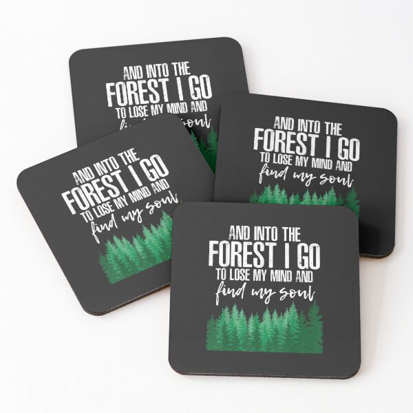 Item preview, Into the Forest Camping Lover Nature Adventures Hikers Gifts designed and sold by JeffreyMCombs.