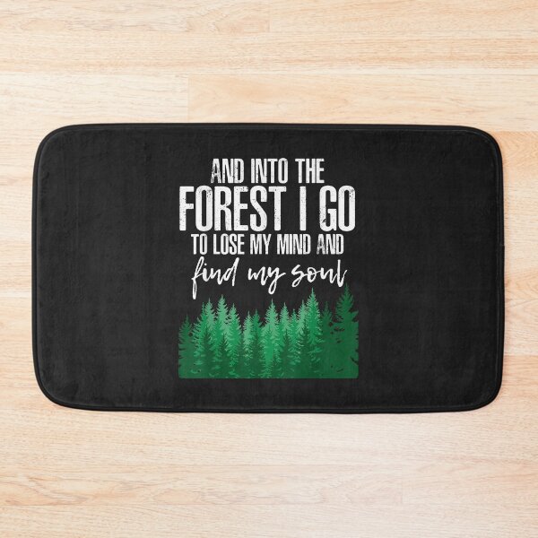 Item preview, Into the Forest Camping Lover Nature Adventures Hikers Gifts designed and sold by JeffreyMCombs.