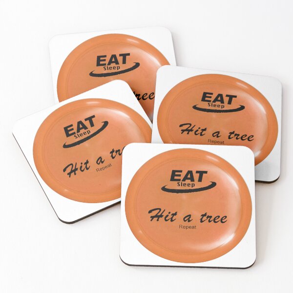 Item preview, Eat, Sleep, Hit a Tree, Repeat Orange designed and sold by DefectivePortal.