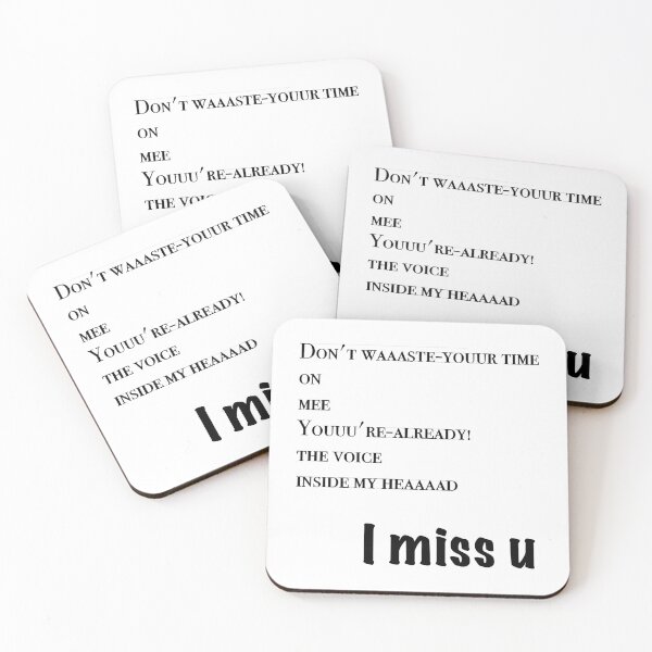 Item preview, I miss you S designed and sold by StewartHannah.