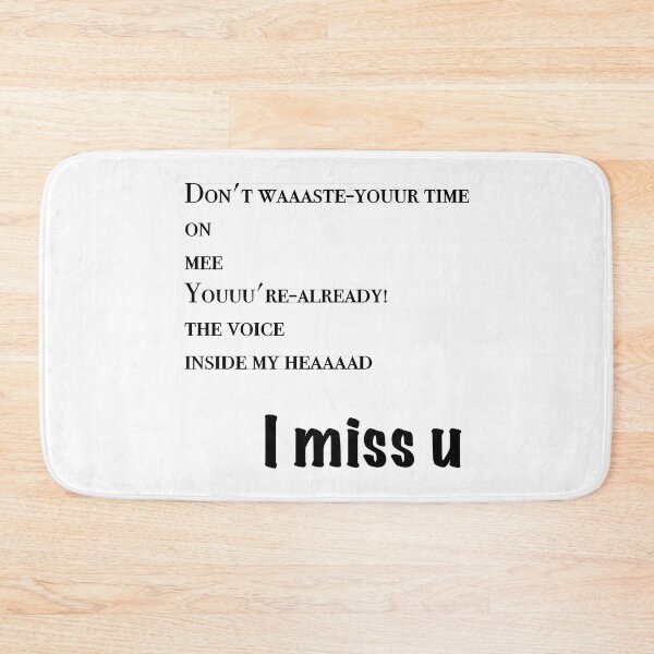Item preview, I miss you S designed and sold by StewartHannah.