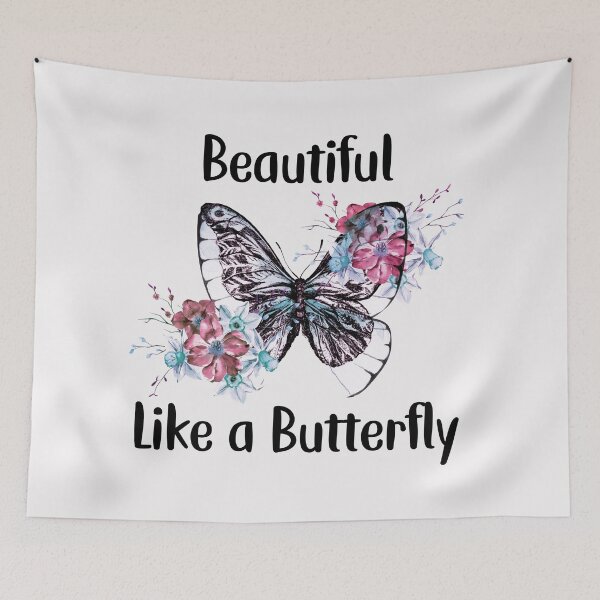 Item preview, Beautiful Like a Butterfly designed and sold by HappyLifeCreate.