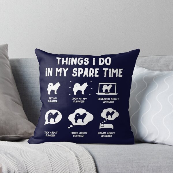 Item preview, Funny Eurasier Dog Things I Do in My Spare Time designed and sold by rafaeltto.