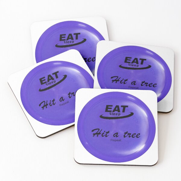 Item preview, Eat, Sleep, Hit a Tree, Repeat Purple designed and sold by DefectivePortal.