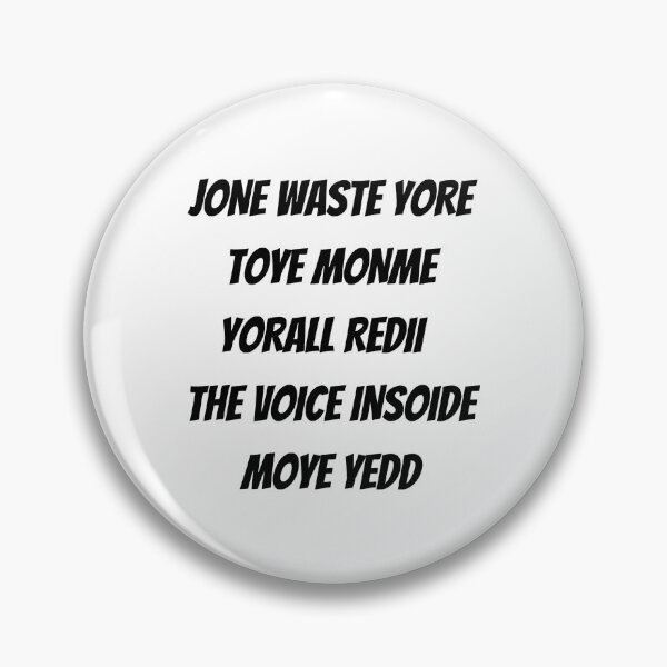 Item preview, JONE WASTE YORE TOYE MONME  designed and sold by StewartHannah.