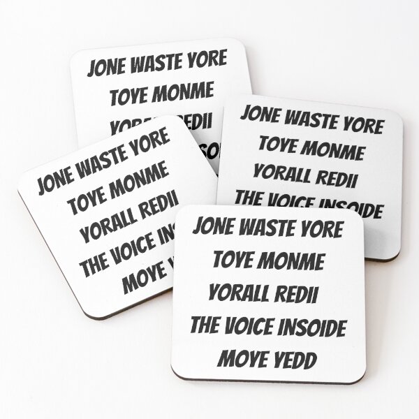 Item preview, JONE WASTE YORE TOYE MONME  designed and sold by StewartHannah.