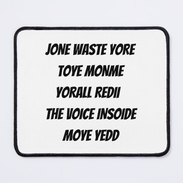 Item preview, JONE WASTE YORE TOYE MONME designed and sold by StewartHannah.